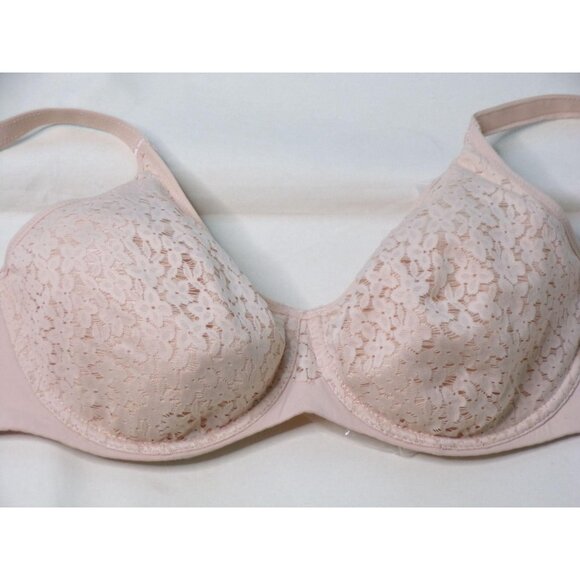 🆕 CHANTELLE Norah Underwire Non-Padded Bra 34DD Nude Blush Beige #13F1 - Picture 10 of 12